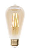 Lutec Connect slimme ledlamp Filament amber Ø6,4cm E27 7,5W