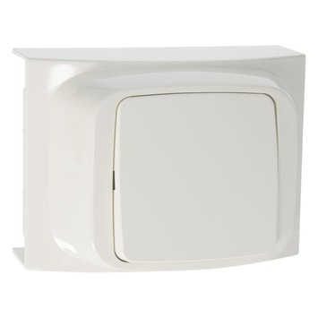 Attema wisselschakelaar leidinggootsysteem K40 wit