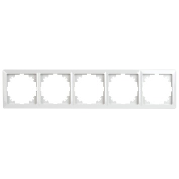 GAMMA Everest afdekraam 5-voudig wit