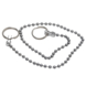 Sanivesk Kogelketting + Ringen 30cm Chroom