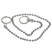 Sanivesk Kogelketting + Ringen 50cm Chroom