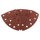 GAMMA schuurpapier psm mix set klittenband 11 of 6 stofgaten 15 st.