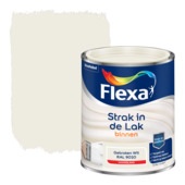 Flexa Strak in de Lak binnenlak hoogglans RAL 9010 gebroken wit 750 ml