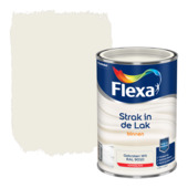 Flexa Strak in de Lak binnenlak hoogglans RAL 9010 gebroken wit 1,25 liter