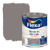 Flexa Strak in de lak voor binnen leisteengrijs zijdeglans 750 ml