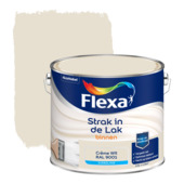 Flexa Strak in de Lak binnenlak zijdeglans RAL 9001 crème wit 2,5 liter