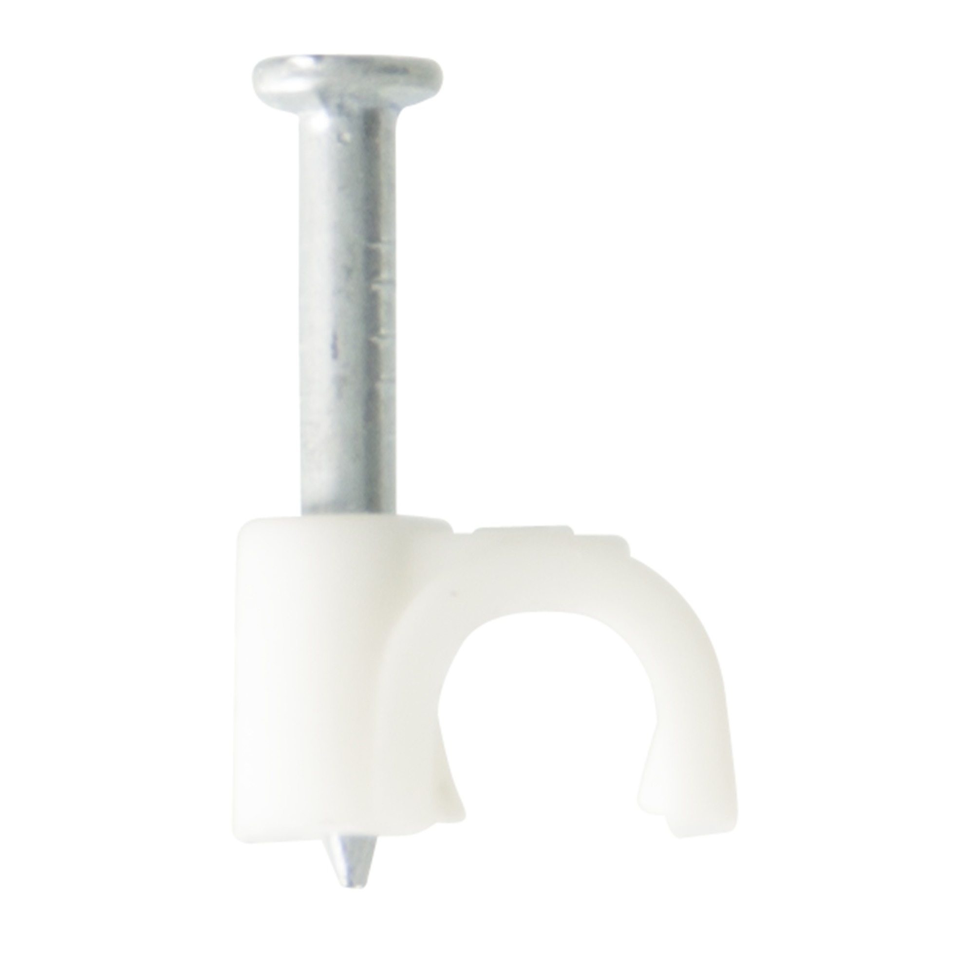 Gamma Kabelclip Rond Wit 4 Mm 25 Stuks gamma kopen in de aanbieding