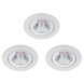 Philips inbouwset LED Sparkle 3x5.5W wit 2700K