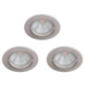 Philips inbouwset LED Sparkle 3x5.5W nikkel 2700K