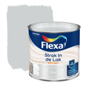 Flexa Strak in de Lak binnenlak zijdeglans aluminium 250 ml