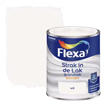 Flexa Strak in de lak grondverf wit 750 ml