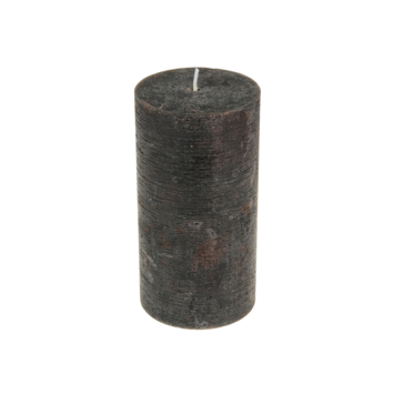 Kaars stomp rustiek zwart 13 x 6,8 cm kopen? Kaarsen & kaarsenhouders ...