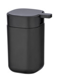 Wenko Davos zeepdispenser kunststof mat zwart