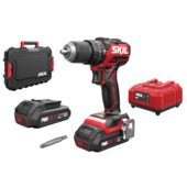 SKIL 20V klopboormachine 3075HC brushless (incl. 2 accu's 2,0Ah + snellader)