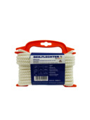 BIROLEN LIJN 8MM 8ST GEVL.POLY WIT 10MTR