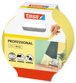 Tesa afplaktape professional indoor geel 38 mm x 25 m