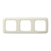 Busch-Jaeger Reflex SI Afdekraam 3-Voudig Crème