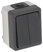 Handson opbouw serieschakelaar spatwaterdicht