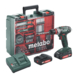 Metabo 18V accuboormachine BS18 Quick incl. 2 accu's 2.0Ah + lader en 73-delige accessoire-set in koffer