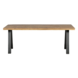 WOOOD Tablo eettafel mangohout naturel met U-poot 200 x 90 cm 