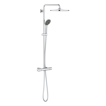 Grohe regendoucheset Quickfix Vitalio Joy XXL - hoofddouche 31 cm - met handdouche en thermostaatkraan 3 standen chroom