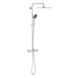 Grohe regendoucheset Quickfix Vitalio Joy XXL - hoofddouche 31 cm - met handdouche en thermostaatkraan 3 standen chroom