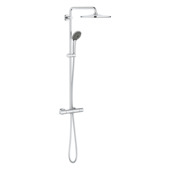 Grohe regendoucheset Quickfix Vitalio Joy XXL - hoofddouche 31 cm - met handdouche en thermostaatkraan 3 standen chroom