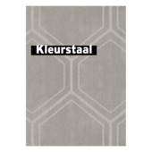 Behangstaal vliesbehang Hexagon zand 118148