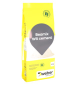 Weber Beamix cement wit 4 kg