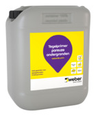 Weber Beamix tegelprimer poreuze ondergronden 2,5 liter