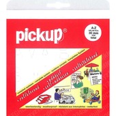 Pickup plakcijfers 0-9 Helvetica wit 30 mm