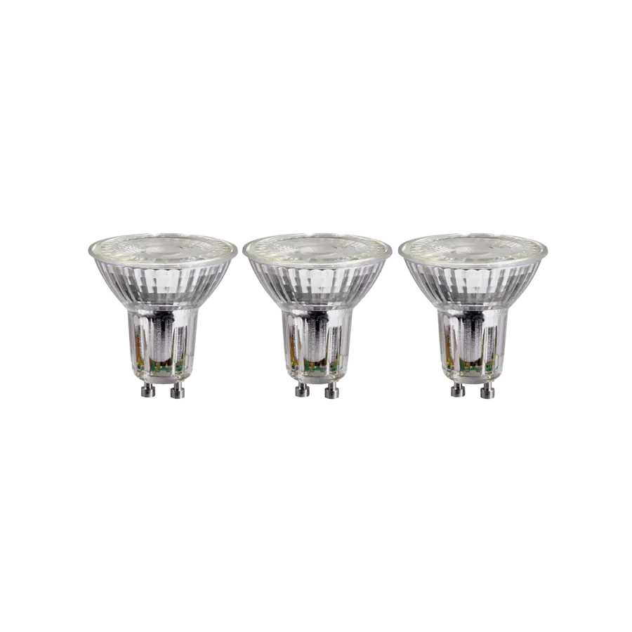Handson LED-lamp reflector GU10 4,5W  dimbaar 3 stuks