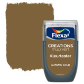 Flexa Creations muurverf Kleurtester autumn gold mat 30ml