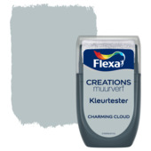 Flexa Creations muurverf kleurtester charming cloud mat 30ml