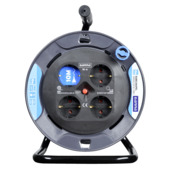 GAMMA Kabelhaspel 4-voudig RA Mini 10 Meter