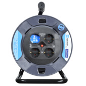 GAMMA Kabelhaspel 4-voudig RA 25 Meter