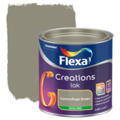 Flexa Creations binnenlak extra mat camouflage green 250 ml