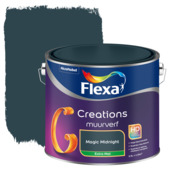 Flexa creations muurverf magic midnight extra mat 2.5 L