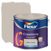 Flexa creations muurverf urban taupe zijdemat 2.5 L