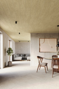 Wand- en plafondpaneel Quality Line MDF Light oak 130x20cm,8 mm 2,34 m²