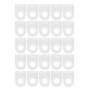 Intensions runner gordijnrail Subtile wit 20 stuks