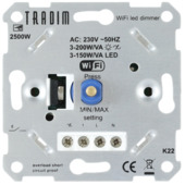 Tradim Wifi muurdimmer 3-200W/VA