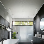 Lattenwand Avanti acoustic Clair white 2,23 m2