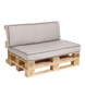 Palletkussen Vulcano Beige