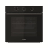 Whirlpool Oven multifunctioneel 60cm zwart