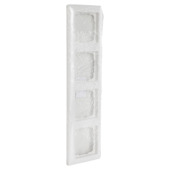 Gira ST55 afdekraam 4 voudig wit