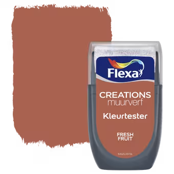 Flexa Creations muurverf kleurtester mat fresh fruit 30 ml