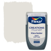 Flexa Creations muurverf kleurtester mat soft cotton 30 ml