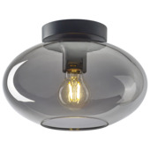 GAMMA plafondlamp Vetro rookglas 17xØ26 cm