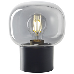 GAMMA tafellamp Lille rookglas 19xØ16 cm